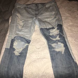 ONLY WORN ONCE American Eagle high rise jeggings